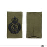 British Royal Navy Chief Petty Officer Rank Slides Black/OD Pair (7103027675320)