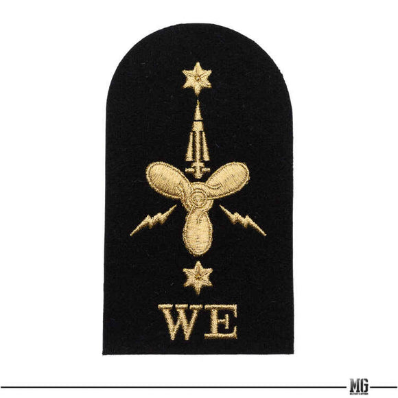 British Royal Navy Leading Rate Weapon Engineering Qualification Badge ...