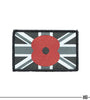 UK Union Jack Poppy Flag Patch Hook & Loop (7103028789432)