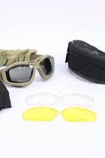 Like New British Army Revision Bullet Ant Protective Goggles With 3 Lens (7103032688824)