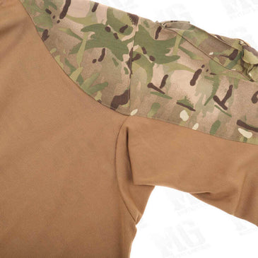 British Army Ausgabe MTP S95 Geschnitten Warm Wetterjacke/Kaserne Shirt