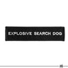 British Police Explosive Search Dog Patch Velcro 12cm x 3cm (7103043305656)