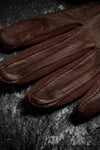 Like New Candian Army Military Flight Leather Gloves Brown / M/M (7103048843448)