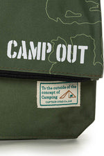 Captain Stag Camp Out Shoulder Bag Olive / L (Large) (7103050514616)