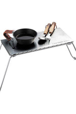 Captain Stag Stainless Steel Grill Table Silver (7103050678456)