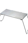 Captain Stag Stainless Steel Grill Table Silver (7103050678456)