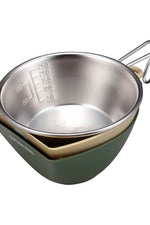 Captain Stag Rice Bowl Set Olive/Beige (7103051694264)