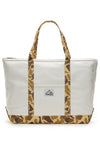 Captain Stag Camp Out Tote Bag Large White/Camo (7103052054712)