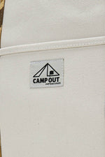 Captain Stag Camp Out Tote Bag Large White/Camo (7103052054712)