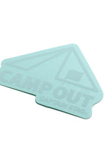 Captain Stag Camp Out Sticker Clear Clear (7103052349624)