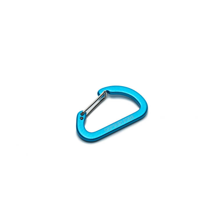 Captain Stag Aluminum Flat D Carabiner Small (7103052808376)