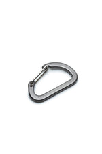 Captain Stag Aluminum Flat D Carabiner Small Silver / S (Small) (7103052808376)