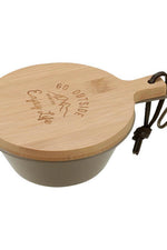 Captain Stag Monte Sierra Cup Cooker Lid Wooden (7103053299896)