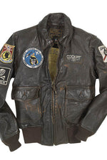 Cockpit USA USS Forrestal Vietnam G-1 Flight Jacket (7103060312248)