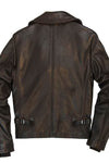 Cockpit USA Naval Short Leather Peacoat Dark Brown / XS (X-Small) (7103060443320)