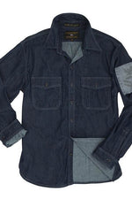 Cockpit USA Chambray Work Shirt With Insignia (7103061164216)