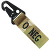 Condor Blood Type Key Chain (7103065489592)