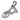 Carabiner keychain multi-tool with gray folding blade and tool cutouts