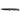 EDC folding pocket knife with spear point blade, black handle with grip holes