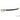 Officer sabre letter opener with black handle, brass guard, and curved blade