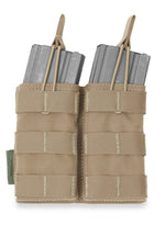 Warrior Assault Double Open M4 5.56mm Magazine/Bungee Retention Pouch