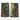 Camouflage fabric rank slides pair with embroidered rank stripe at center seam