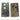 Pair of Flecktarn camouflage rank slides with silver star insignia, sewn fabric