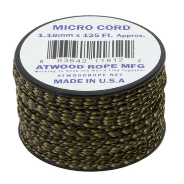 1.18mm Micro Cord - Olive Drab – Atwood Rope MFG