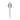 Stainless steel utensil with looped top and short cylindrical handle