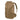 Tan 40L backpack with roll-top closure and front vertical zip pocket