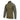 Two-tone long-sleeve combat shirt, olive front with gray sleeves, quarter-zip collar