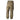 Camouflage cargo pants with cargo pockets, knee panels, and drawstring hem tabs