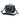 Medium courier bag, front flap with panel, dark gray, adjustable shoulder strap