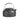 Dark aluminum camp kettle with curved handle and matching lid