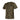 Camouflage T-shirt with short sleeves and crew neck, brown-and-olive pattern