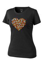 Helikon Women Cotton Chameleon Heart T-Shirt (7103478694072)