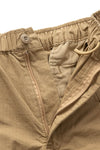 Houston Cotton Rip Baggy Shorts Khaki / L (Large) (7103485870264)