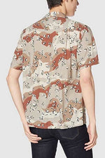 Houston Aloha Military Shirt Leaf / XL (X-Large) (7103487017144)