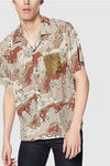 Houston Aloha Military Shirt Leaf / XL (X-Large) (7103487017144)