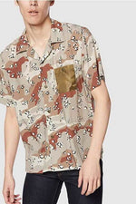 Houston Aloha Military Shirt Leaf / XL (X-Large) (7103487017144)