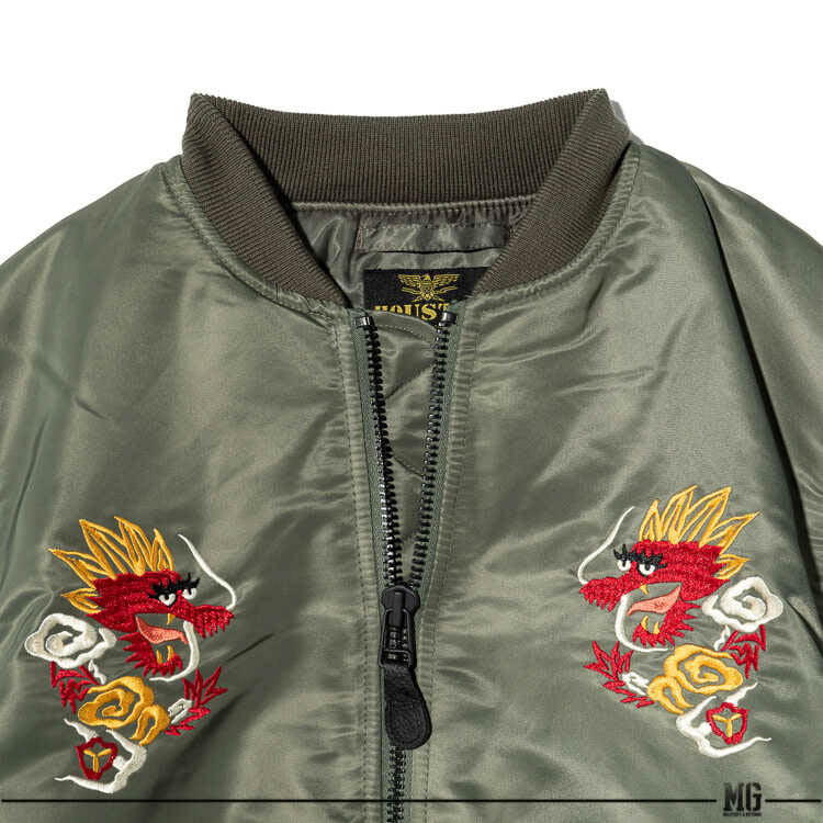 Houston Custom MA-1 Japan Embroidery Jacket – Hong Kong