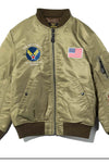 Houston Custom MA-1 USAF Embroidery Jacket (7103488393400)