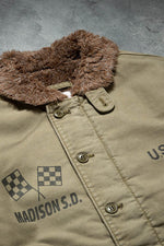 Houston Custom N-1 Deck Jacket Tan / 42 (7103489015992)