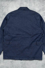 Houston 3 Layer Denim Fatigue Jacket Vintage Wash Blue / XL (X-Large) (7103489376440)