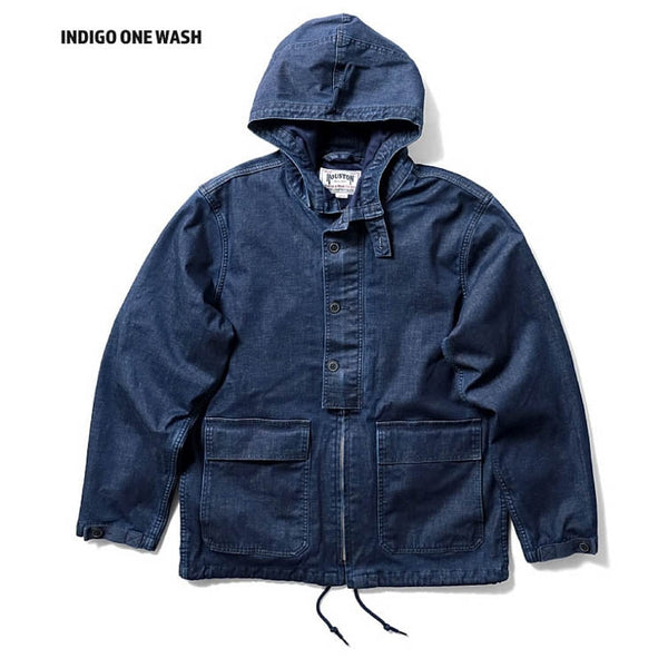 Houston 3 Layer Denim Navy Parka – Hong Kong