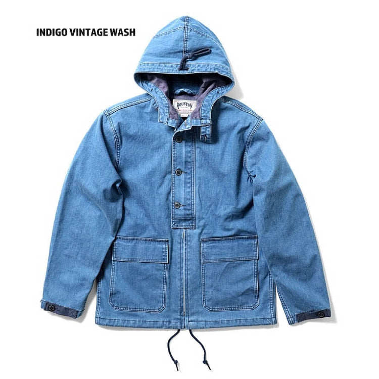 Houston 3 Layer Denim Navy Parka – Hong Kong