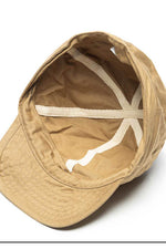 Houston USMC Style Herringbone Twill Hat Khaki / One Size (7103490097336)