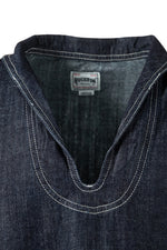 Houston US Style Denim Navy Pullover Shirt