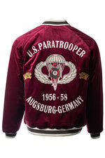 Houston Velveteen Paratrooper Souvenir Jacket