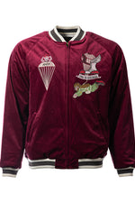 Houston Velveteen Paratrooper Souvenir Jacket